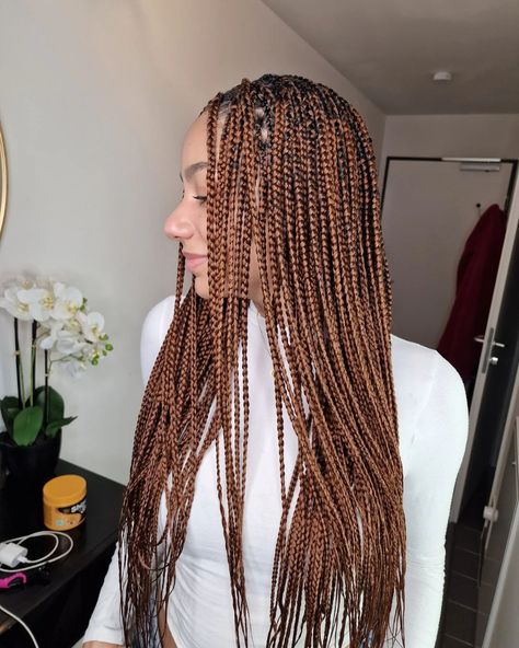 X-small knotless braids waist length 😍 Hair braided by @munichhairbraider Follow us @natural_mary_o @natural_mary_o_hair #münchenhairbraider . . . . . . . . ____________________________________ #munichhairbraider #braidingwig #hairbraiding #braidsbyme #braidedstyles #frenchbraids #longbraids #twobraids #boxbraids #braidstyles #braidstyles #knotlessboxbraids #knotless #beads #instahair #voiceofhair #braidsgang #broner #protectivehairstyle #longhair #cornrows #braids #hairstyles #braidswi... Knotless Braids Waist Length, Knotless Beads, Cornrows Braids Hairstyles, Small Knotless, Waist Length Hair, Hair Braider, Protective Hairstyle, Two Braids, Knotless Braids