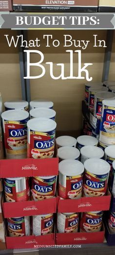 25 Things To Buy In Bulk That Will Save The Most Money Buying Food In Bulk, Bulk Buying Storage, Bulk Buying Tips, Buying In Bulk Tips, Money Saving Food Tips, Grocery Saving Tips, Food Saving Hacks, Canning To Save Money, When To Buy Things