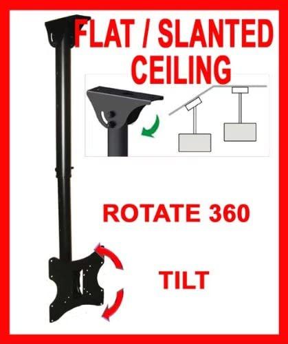 Ceiling Tv Mount, Painting Ceiling, Tv Ceiling Mount, Ceiling Tv, Roof Ceiling, Sliding Wall, Slanted Ceiling, Tv Wall Mounts, Tv Mount