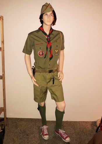 Sat6urday Evening Scout Post Featuring A 1960's Uniform Shirt Not Posted Before | Collectors Weekly 80s Outfits Boys, Up Boy Scout, Easy 80s Outfit, Dear Edwina, Adventurecore Aesthetic, Boy Scout Uniform, Comfy Summer Outfits, Vintage Boy Scouts, Newborn Photography Boy