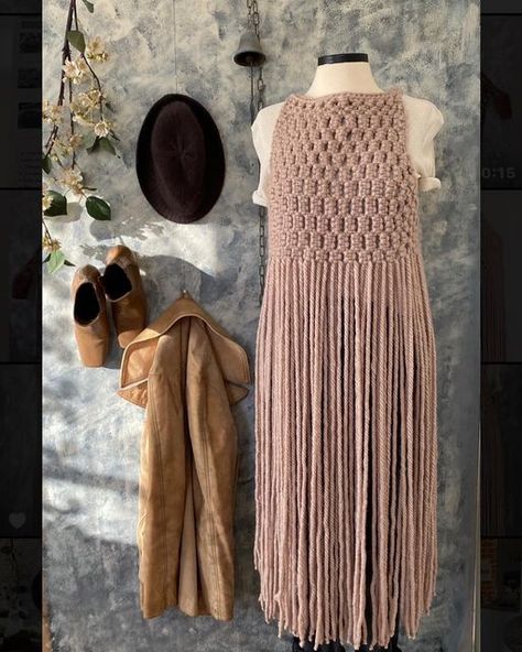 byractar on Instagram: "FRINGE,TASSLE …Whatever…! Handmade Macrame&Knitting #macrame #macramé #macrameart" Macrame Knitting, Macrame Fringe, Fringe Blouse, Macrame Dress, Handmade Macrame, Macrame Art, Diy Inspiration, Project Ideas, Macrame