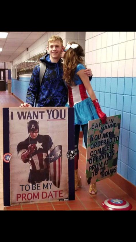 Captain America Promposal, Marvel Dance Proposals, Spider Man Promposal, Marvel Promposal, Sweethearts Dance, Prom Signs, Dance Signs, Dance Asks, Hoco Signs