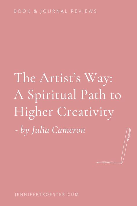 In the book, The Artist’s Way: A Spiritual Path to HIgher Creativity author Julia Cameron takes you through 12 weeks of reading and writing exercises to help you discover the connection between the spiritual self and the creative self. I feel that this book has been my north star, my guide, for coming back to my creative self over the years because I’ve read it and done the exercises at different points in my life since 2007. Podcast Journal, Julia Cameron, The Artist's Way, Movie Ideas, Spiritual Guide, Morning Pages, Writing Exercises, Spiritual Guides, Reading And Writing