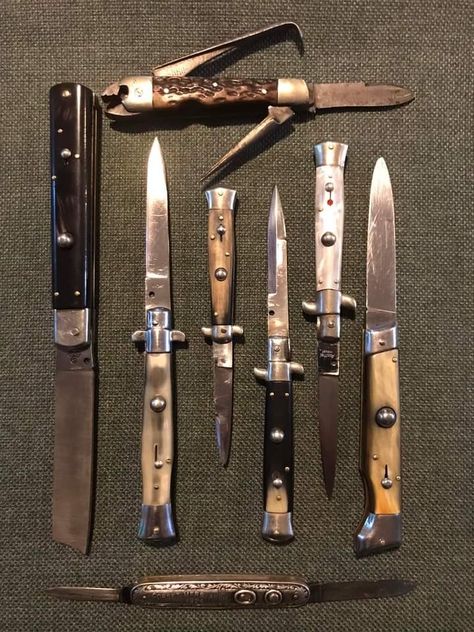 Apocalypse Survival Gear, Stiletto Knife, Knife Aesthetic, Super Troopers, Switchblade Knife, Chevy Chevelle Ss, Knife Patterns, Pretty Knives, Chevelle Ss