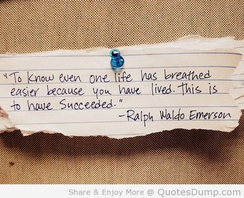 To know even one life has breathed easier because you have lived. This is to have succeeded. -Ralph Waldo Emerson. Nurse quotes. Nursing quote. Registered Nurse. RN. Quotes Nursing, Nurse Tattoo, Nurse Quotes, Registered Nurse, One Life, Quotable Quotes, Way Of Life, Great Quotes, Beautiful Words