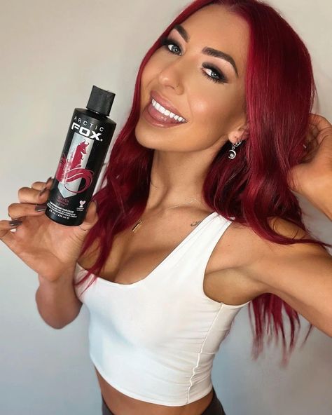 Arctic Fox Wrath, Fox Hair Dye, Red Hair Dye, Arctic Fox Hair Dye, Fox Hair Color, Fox Hair, Arctic Fox Hair Color, Dyed Red Hair, Vegan Products