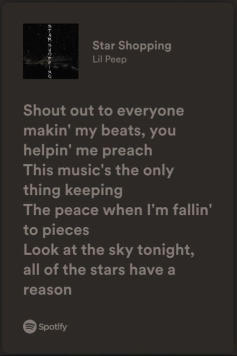 Star Shopping Lyrics Wallpaper, Star Shopping Lyrics, Real Lyrics, Star Shopping, Keep The Peace, Spotify Lyrics, Look At The Sky, Camera Roll, Shout Out