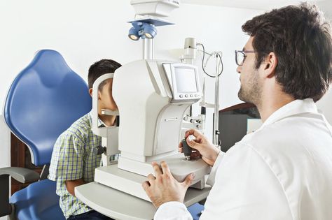 You may know it as the “clicky test,” but we like to call it the #VisualFieldTest. This subjective measure of central and peripheral vision (side vision) is used by eye doctors to diagnose vision loss due to #glaucoma and, in turn, monitor glaucoma progression.   #EyeDoctor Screen Time For Kids, Direct Painting, Time For Kids, Digital Eye Strain, Light Sensitivity, Vision Loss, Eye Test, Eye Exam, Time Kids