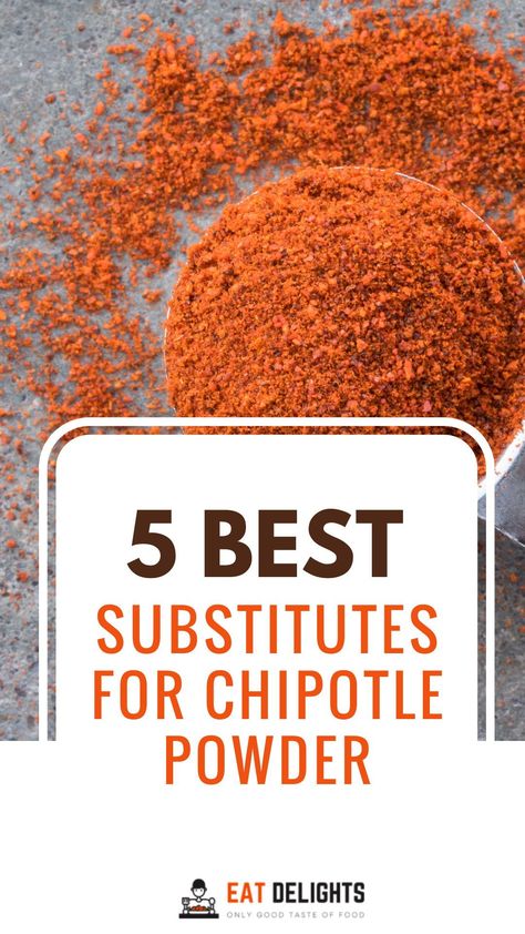 You can use some other spices instead of your favorite chipotle.Today we will look at the 5 best substitutes for chipotle powder. Diy Chipotle, Chili Powder Substitute, Chipotle Powder, Chipotle Paste, Chipotle Seasoning, Ancho Chili Powder, Chipotle Chili Powder, Storing Spices, Homemade Barbecue Sauce