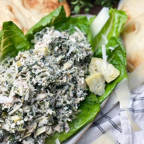 Artichoke Chicken Salad, Ww Lunches, Ketogenic Meals, Spinach Artichoke Chicken, Delicious Chicken Salad, Buffalo Chicken Pasta, Chicken Salads, Artichoke Chicken, Ww Meals