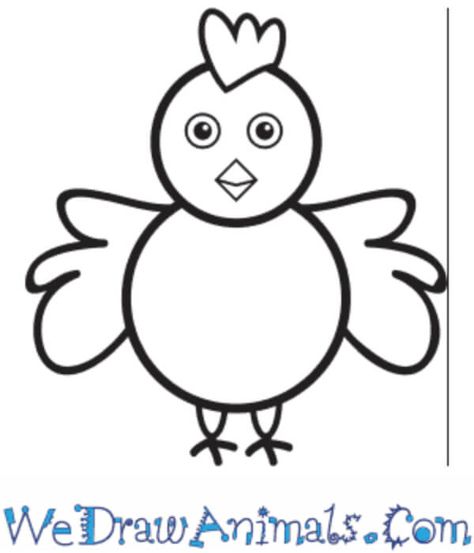 Chicken Drawing & Sketches For Kids Check more at https://www.kidsartncraft.com/chicken-drawing-sketches-for-kids/ Chicken Drawing Simple, Sketches For Kids, Chicken Sketch, Bird Outline, Chicken Drawing, Chicken Illustration, Cartoon Chicken, Farm Animal Coloring Pages, Children Sketch