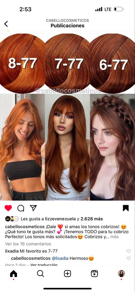 Morena Hair Color Ideas, Orange Hair Color Ideas, Hair Color For Morena, Brown Hair Inspiration, Redken Hair Color, Dip Dye Hair, Redken Hair Products, Short Hair Images, Cute Hair Colors