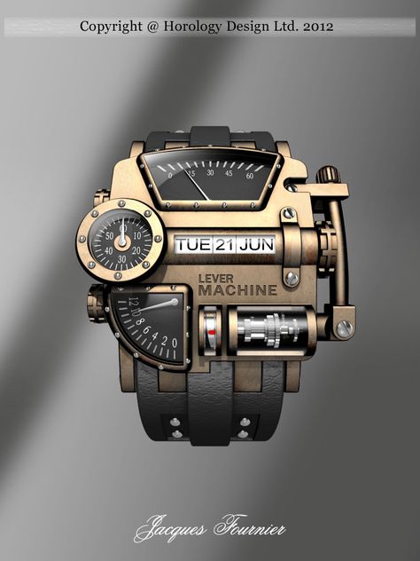 Steampunk Concept, Jaket Motor, Futuristic Watches, Mens Watches Expensive, Mens Designer Watches, Steampunk Watch, Fancy Watches, Steampunk Decor, Skeleton Watches