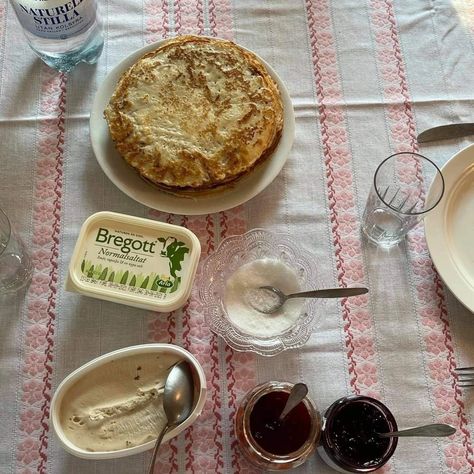 Swedish Cottage Aesthetic, Cottagecore Cooking Aesthetic, Swedish Breakfast Aesthetic, Life In Sweden, European Breakfast Aesthetic, Swedish Culture Aesthetic, Sweden Aesthetic Winter, Sweden Village, Sweden Aesthetic Summer