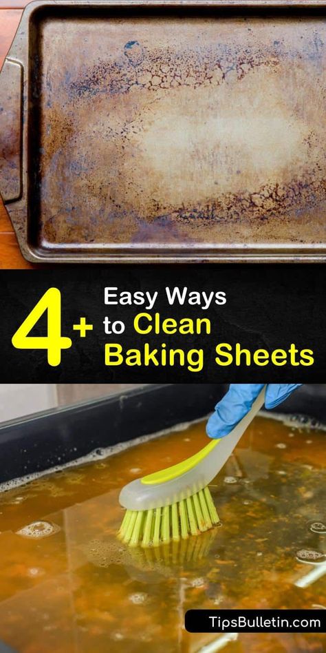 Clean Cookie Sheets Vinegar Baking Soda, Baking Soda And Hydrogen Peroxide Uses, Sheet Pan Cleaning Hacks, Cleaning Baked On Grease Cookie Sheets, Baking Soda Hydrogen Peroxide Cleaner, Diy Pan Cleaner, How To Clean Baked On Grease Off Pans, How To Clean Sheet Pans, Cleaning Baked On Grease On Pans