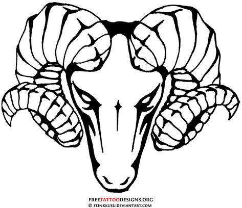 free stencil tattoos 25 Aries Ram Tattoo, Arte Aries, Sheep Tattoo, Ram Tattoo, Tato Minimal, Capricorn Goat, Goat Logo, Aries Art, Big Horn Sheep