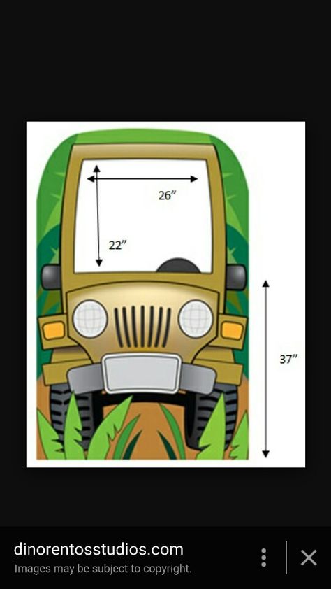 Jeep for photo booth Safari Jeep Photo Booth, Jeep Photo Booth, Safari Themed Party, Cartoon Jungle, Jungle Cartoon, Cardboard Stand, Jungle Theme Classroom, Safari Jeep, Cardboard Standup