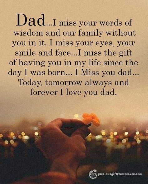 I Miss My Dad | Facebook I Miss My Dad Daughters, Late Father Quotes From Daughter, Missing My Dad In Heaven Daughters, Losing A Father Quotes, Dad Missing Quotes, Losing Your Dad Quotes Daughters, Missing Dad Quotes From Daughter, Losing Your Dad, Griefing Your Dad