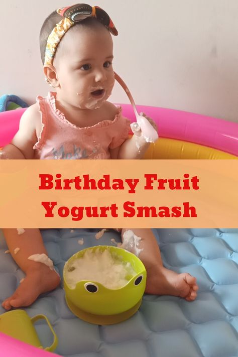 Click to see gow the yogurt smash went for 1yr old Fruit Yogurt, Baby Foods, Baby Led Weaning, Weaning, Greek Yogurt, Baby Food Recipes, First Birthday, Mens Fashion Casual, First Birthdays