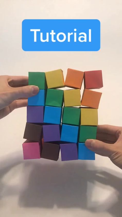 Origami Videos (@jasenzhangorigami) TikTok | Watch Origami Videos's Newest TikTok Videos Origami Toys, Tutorial Origami, Creative Origami, Origami Videos, Paper Craft Videos, Seni Dan Kraf, Easy Paper Crafts Diy, Origami Patterns, Instruções Origami