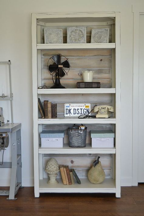 Target Shelf Hack, Target Bookshelf Makeover, Target Bookcase Hack, Target Bookshelf Hack, Shiplap Bookcase, Target Bookshelf, Target Shelves, Farmhouse Bookcase, Cheap Bookshelves