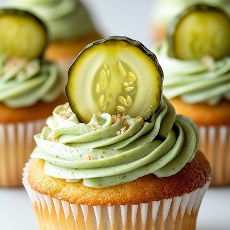 Yummy Recipes Pickle Cupcakes, Dill Pickle, Yummy Recipes, 2 Cups, Purpose Flour, Baking Powder, Pickles, Flour, Cupcake