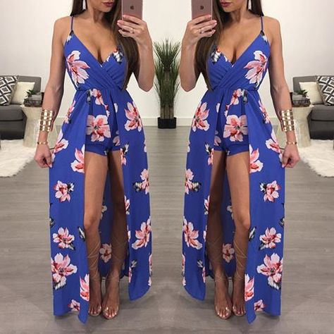 Shop The Boutique (@theboutique) • Instagram photos and videos Tight Dress Short, Maxi Romper Dress, Short Dresses Tight, Chiffon Romper, Maxi Romper, Long Beach Dress, Moda Chic, Bandage Dress Bodycon, Ankle Length Dress