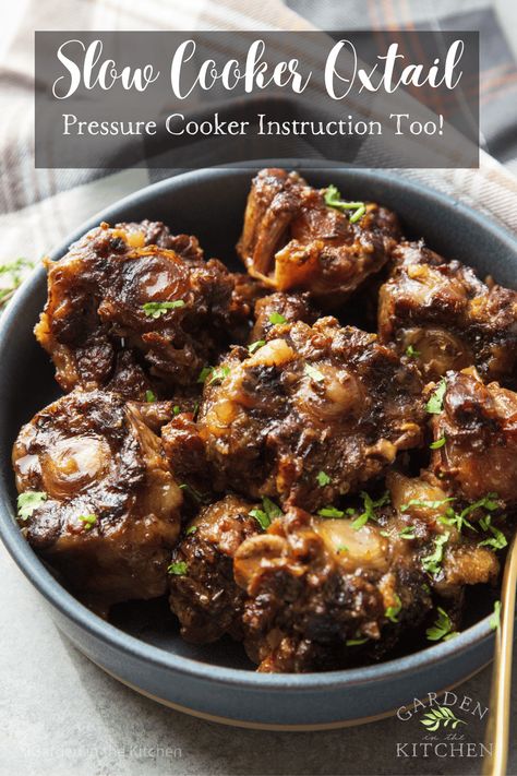 Oxtail In Crockpot, Smothered Oxtail Recipes, Oxtail Recipes Slow Cooker Easy, Crock Pot Oxtail Recipe, Oxtail And Potatoes Recipes, Crockpot Oxtails With Gravy, Smothered Oxtails And Gravy Crockpot, Oxtail Slow Cooker Recipes, Slow Cooker Oxtails