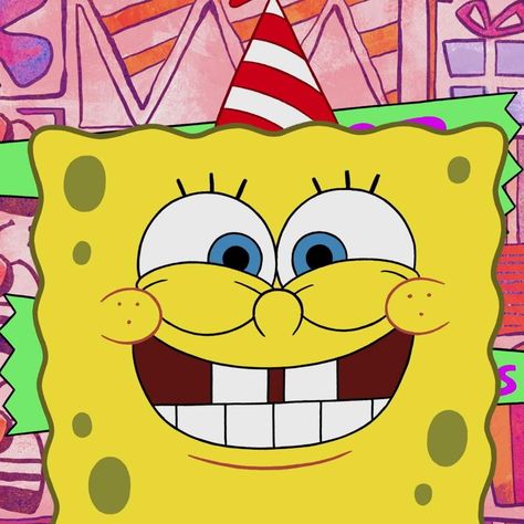 Sponge Bob Happy Birthday, Spongebob Happy Birthday, Happy Spongebob, Spongebob Frames, Happy Birthday Spongebob, Spongebob Happy, Birthday Spongebob, Sarah Alexander, Spongebob Party