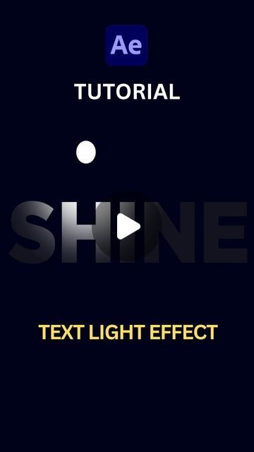 Design Blog | Ankur Jha on Instagram: "Light up your text with this After Effects tutorial! ✨💡 .  #motion #motiongraphics #Texteffect #Texttanimation #bounceanimation #bouncing #ae #ai #vfx #visualeffects #Aftereffects #Aftereffectstutorial #designblog #CreativeCloud #TextLightEffect #AEArtist #logoanimation #TrackMatte" After Effects Tutorials Motion Graphics, After Effects Motion Graphics Tutorials, Vfx After Effects, Text Motion Graphics, Text Animation After Effects, Motion Graphics After Effects, After Effects Motion Graphics, Ae Tutorial, After Effects Tutorials