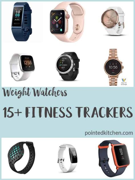 If you are looking for a fitness tracker to help you on your Weight Watchers journey then this list of over 15 of the best fitness trackers will interest you. Whether you are looking for a simple step counter or are after a top of the range with lots of features, there is bound to be a fitness tracker here to suit your needs. #weightwatchers #weightwatchersessentials #weightwatchersfreestyle #smartpoints Weight Watcher Shopping List, Weight Watchers Vegetarian, Weight Watchers Plan, Fitness Tracker Printable, Shopping Essentials, Best Fitness Tracker, Weight Watchers Free, Fitness Trackers, Step Counter