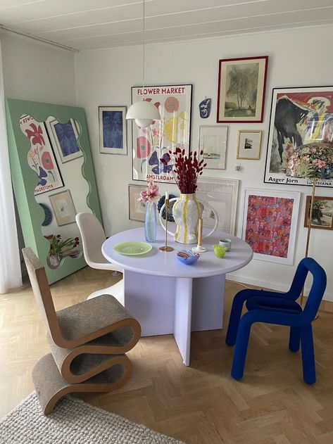 Colorful Dinner, Gustaf Westman, Deco Studio, Interior Vintage, Dekorasi Kamar Tidur, Danish Pastel, Style Deco, Future Apartment, Dream Apartment