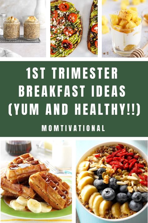 Looking for amazing 1st trimester breakfast ideas?! These delicous first trimester breakfast ideas are TOO good. Eat a yummy breakfast during your early pregnancy days Pregnant Women Breakfast Ideas, Best Breakfast For Pregnant Women, Breakfast When Pregnant, 1st Trimester Foods To Eat, Best First Trimester Meals, Healthy Pregnant Breakfast, Breakfast First Trimester, 1st Trimester Breakfast Ideas, First Trimester Food Recipes