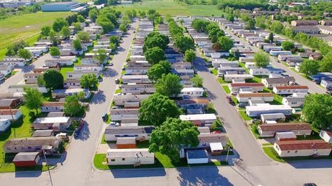 Should You Invest In Mobile Home Parks? Only If You Like Consistent Returns Mobile Home Park Landscaping, Mobile Home Park Layout, Mobile Home Park Yard Ideas, Buying A Mobile Home, Castle Layout, Mobile Home Repair, Single Wide Mobile Homes, Vision 2025, Urban Village