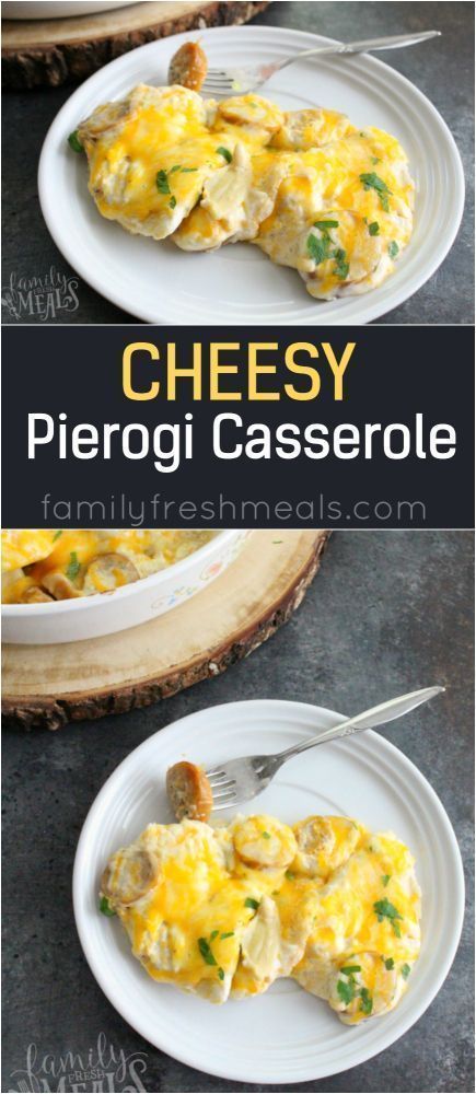 Cheesy Pierogi Casserole Recipe -- Family Fresh Meals #recipe #casserole #pierogi #casserole #cheesycasserole #familyfreshmeals #easyrecipe #dinner Cheesy Pierogi Casserole, Frozen Perogies Recipe, Crockpot Sausage, Paleo Casserole, Pierogi Casserole, Perogies Recipe, Southern Comfort Recipes, Pierogi Recipe, Paleo Pork