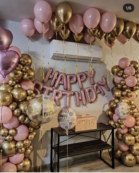 23rd Birthday Decorations For Her, 23rd Birthday Decorations, Surprise Birthday Decorations, Birthday Decorations At Home, 20th Birthday Party, Birthday Party Decorations Diy, Wedding Backdrop Design, 23rd Birthday, 18th Birthday Party