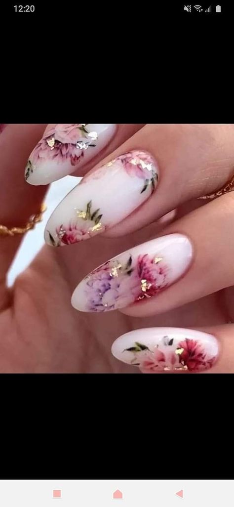 Peony Nails, Theme Nails, Nail Designs, Nails, Makeup, Design, Make Up