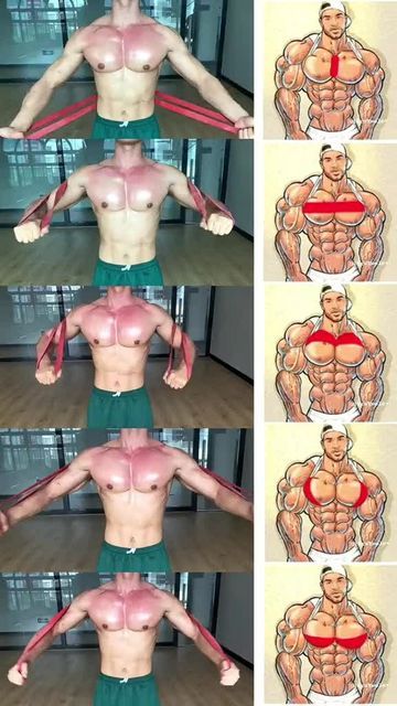 Lower Chest Workout At Home, Fitness Man Aesthetic, Lower Chest Workout Men Home, Banded Chest Workout, How To Get A Bigger Chest, Abs And Chest Workout, How To Get Bigger Breast, Chest Exercises At Home, Lower Chest Exercises