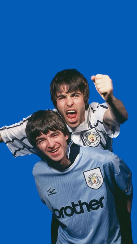 Liam Oasis, 3d Wallpaper Cute, Liam And Noel, Noel Gallagher, Liam Gallagher, Man City, Rock Legends, Manchester City