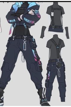 Cyberpunk Outfit, Cyberpunk Fashion, Cyberpunk Character, 캐릭터 드로잉, Hero Costumes, 판타지 아트, 영감을 주는 캐릭터, Female Character Design, Character Design References