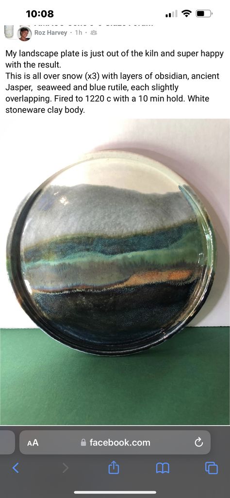 Obsidian Glaze Combinations, Amaco Obsidian, Amaco Glaze Layering, Obsidian Glaze, Glaze Layering, Glazing Ideas, Glaze Combinations, Glaze Combos, Glaze Ideas