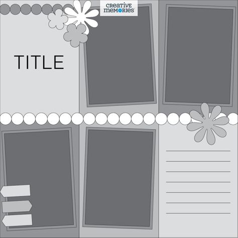 Kiwi Lane Designs, Memory Projects, Baby Layouts, Creative Memories Scrapbooking, Scrapbook Layout Sketches, Creative Books, Divine Design, Journal Template, Photo Layouts