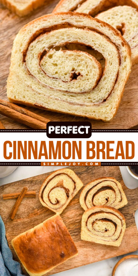 Nothing smells better than delicious cinnamon bread baking in your oven. This recipe is easy to make, and perfect for even a beginning baker. Quick Bread Rolls, Vegetarian Drinks, Cinnamon Bread Recipe, Slow Cooker Casserole, Cinnamon Swirl Bread, Swirled Bread, Cinnamon Recipes, Cinnamon Bread, Delicious Bread