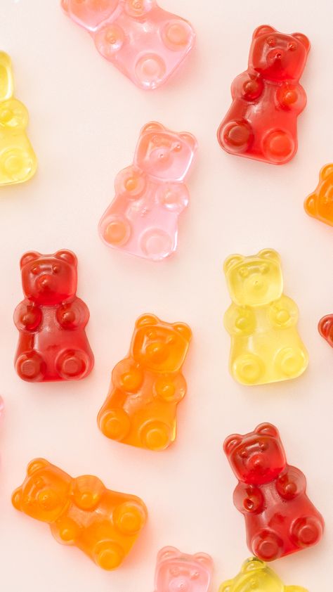 Gummy Bear Molds, Gummy Bear Photography, Gummy Bear Wallpaper Iphone, Gummy Bears Aesthetic, Gummy Bears Art, Gummy Aesthetic, Gummies Aesthetic, Gummy Bear Illustration, Gummy Bear Aesthetic