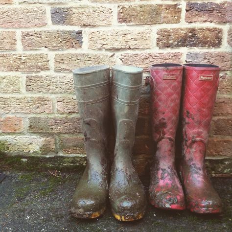 Muddy Boots Aesthetic, Rain Boots Aesthetic, Farmer Boots, Muddy Wellies, Ruby Granger, Aunt Bea, Farmer Art, Ramona And Beezus, Gum Boot