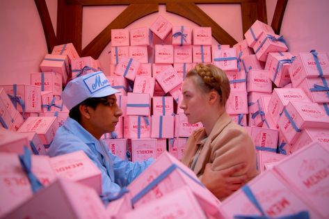 Wes Anderson Wes Anderson Color Palette, Tony Revolori, Wes Anderson Aesthetic, Color In Film, Wes Anderson Style, The Grand Budapest Hotel, Wes Anderson Movies, Wes Anderson Films, Adrien Brody