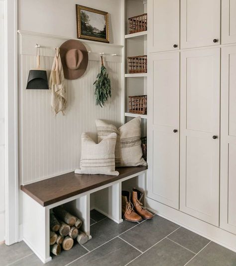 Blog Ideas For Hallways, Colour Scheme Ideas, Oakstone Homes, Colonial Revival House, Mudroom Design, Hallway Ideas Entrance, Hallway Ideas Entrance Interior Design, Hallway Ideas Colour, Small Hallways