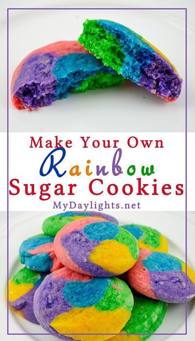 Rainbow Cookies Recipe, Rainbow Sugar Cookies, Indian Cake, Shamrock Cookies, Rainbow Desserts, Yoghurt Cake, Rainbow Cookies, Summer Cookies, Rainbow Food