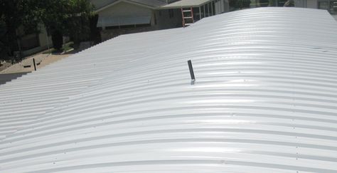 Mobile Home Roof Repair Options - Mobile Home Repair Mobile Home Roof, Roof Problems, Mobile Home Repair, House Needs, Metal Foam, Roofing Options, Buying A House, Manufactured Homes, Metal Roofing