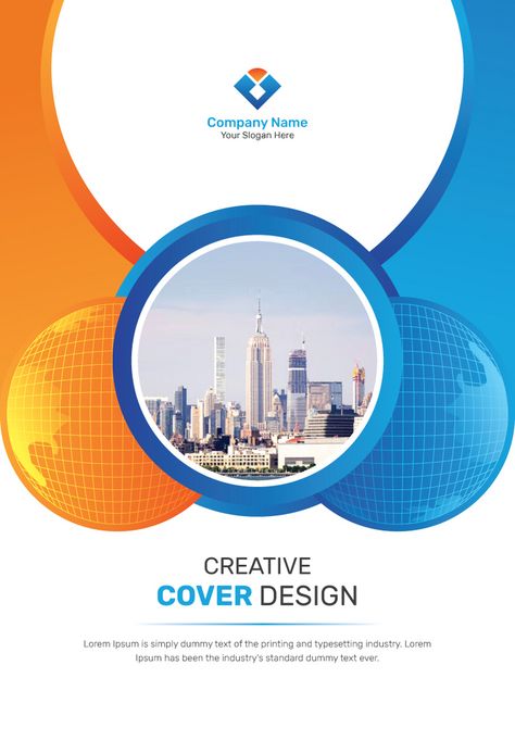 Creative Corporate Business Cover Design Template For Brochure Annual Report Poster#pikbest#Templates#Poster Business Cover Design, Annual Report Covers, Corporate Brochure Cover, Brochure Cover Design, Brochure Design Layout, Annual Report Design, Brochure Template Layout, Bi Fold Brochure, Creative Brochure